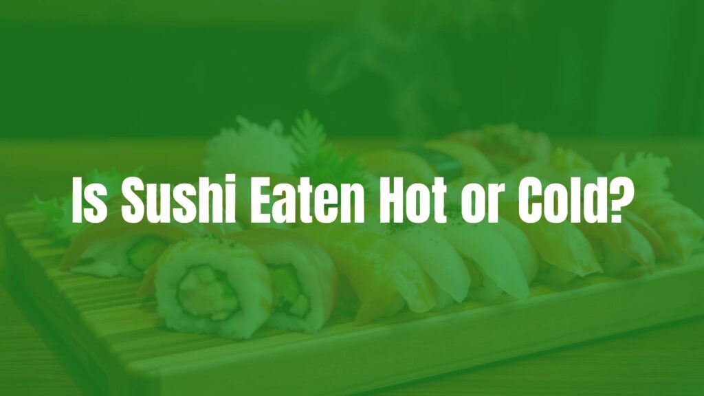 Fresh sushi platter on a wooden table, room temperature, vibrant colors, realistic.