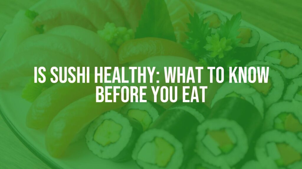 Fresh sushi platter with nigiri, sashimi, and maki rolls, vibrant colors, clean presentation, healthy food photography.