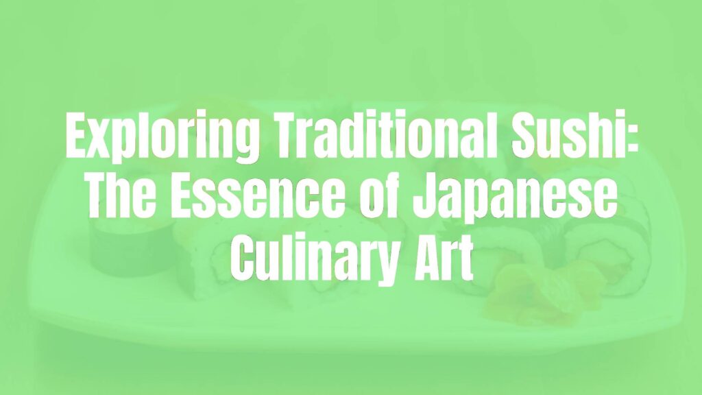 Traditional sushi platter, nigiri and maki rolls, fresh seafood on vinegared rice, clean presentation, Japanese culinary artistry, elegant and minimalistic, realistic.
