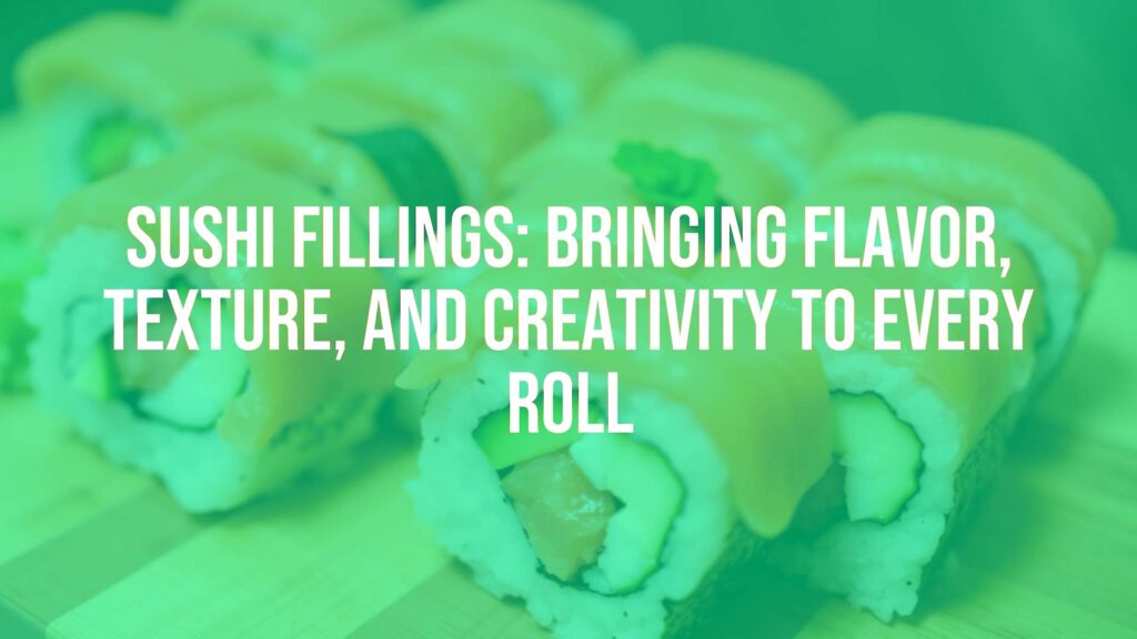 Colorful sushi rolls with fresh ingredients like salmon, avocado, and cucumber on a wooden board, Japanese aesthetic, vibrant and appetizing.