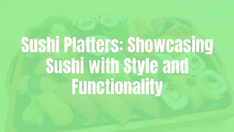 Stylish sushi platter with nigiri, maki, and sashimi, arranged artistically on a lacquered wooden tray, vibrant colors, realistic.